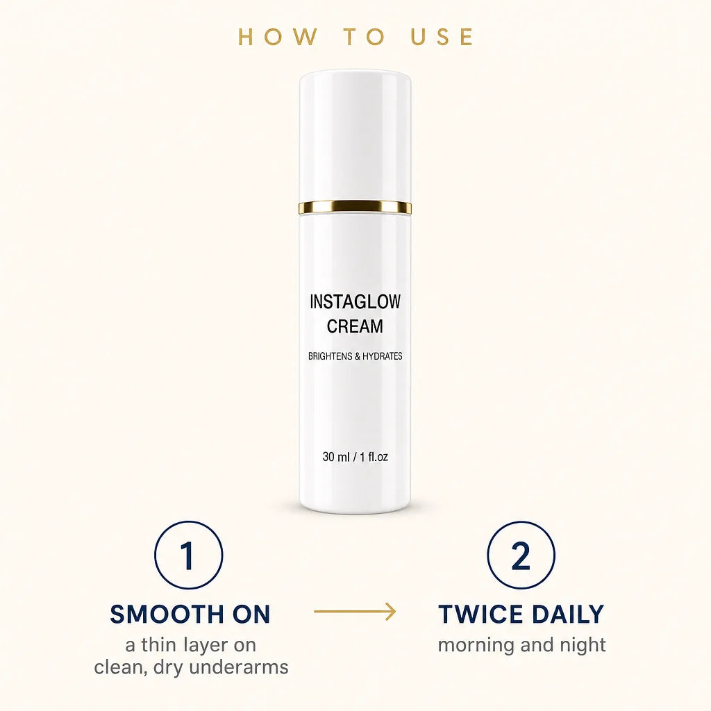 How to use, smooth on twice daily