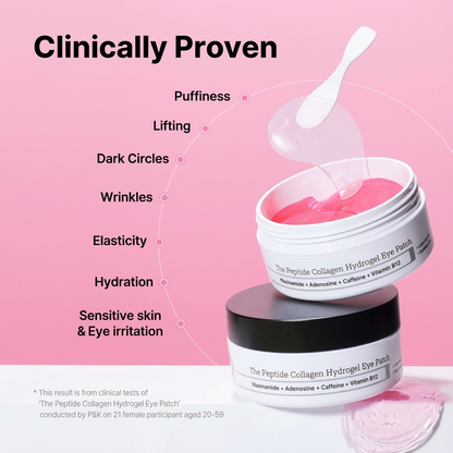 Peptide Collagen Hydrogel Eye Patch