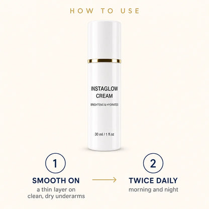 How to use, smooth on twice daily